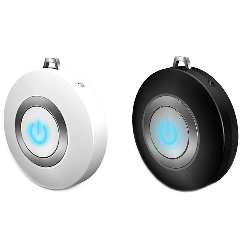 USB Portable Wearable Air Purifier, Personal Mini Air Necklace Negative Ion Air Freshener- No Radiation Low Noise for Adults Ki