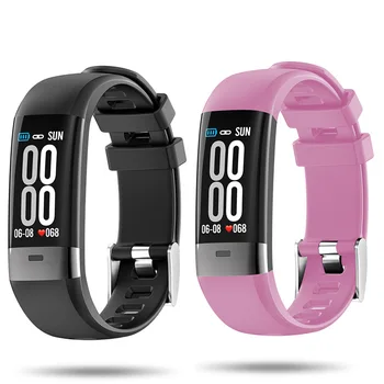 

Ecg Color Screen Smart Bracelet + Ppg Double Heart Rate Monitoring Multi Movement Pattern Blood Pressure E