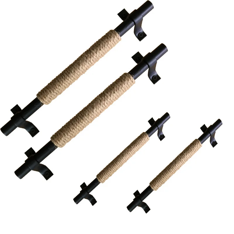 simples retro canhamo corda botao criativo armario 02