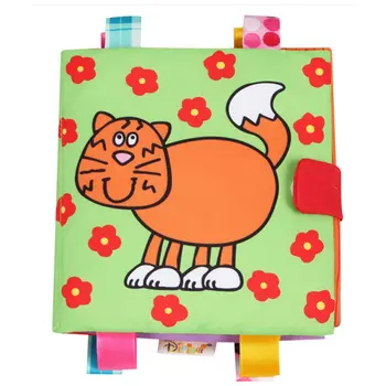 

Creative Baby Toy Cute Cartoon Cloth Book Soft Durable Baby Soothing Toy Early Educational Toy Kids Gift