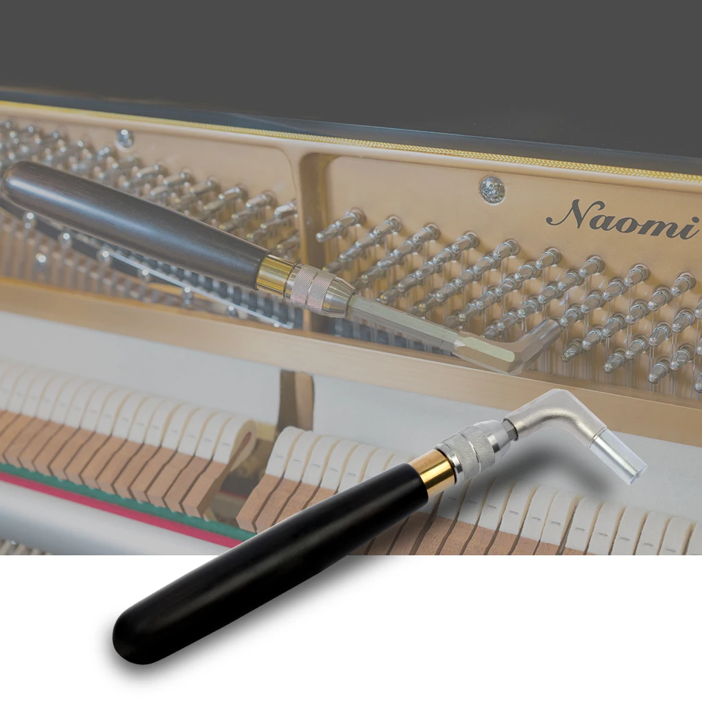 Naomi пианино тюнинг молоток расширение тюнинг молоток Телескопический шестигранный сердечник нержавеющая сталь сандаловое дерево ручка пианино инструмент# 1108A