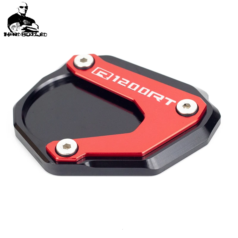 R1200 RRTRS Pad Side Stand Enlarger Plate Extension Foot For BMW R1200R 2006-2014 R1200RT 2004-2013 2012 R1200ST 2003-2007 (5)