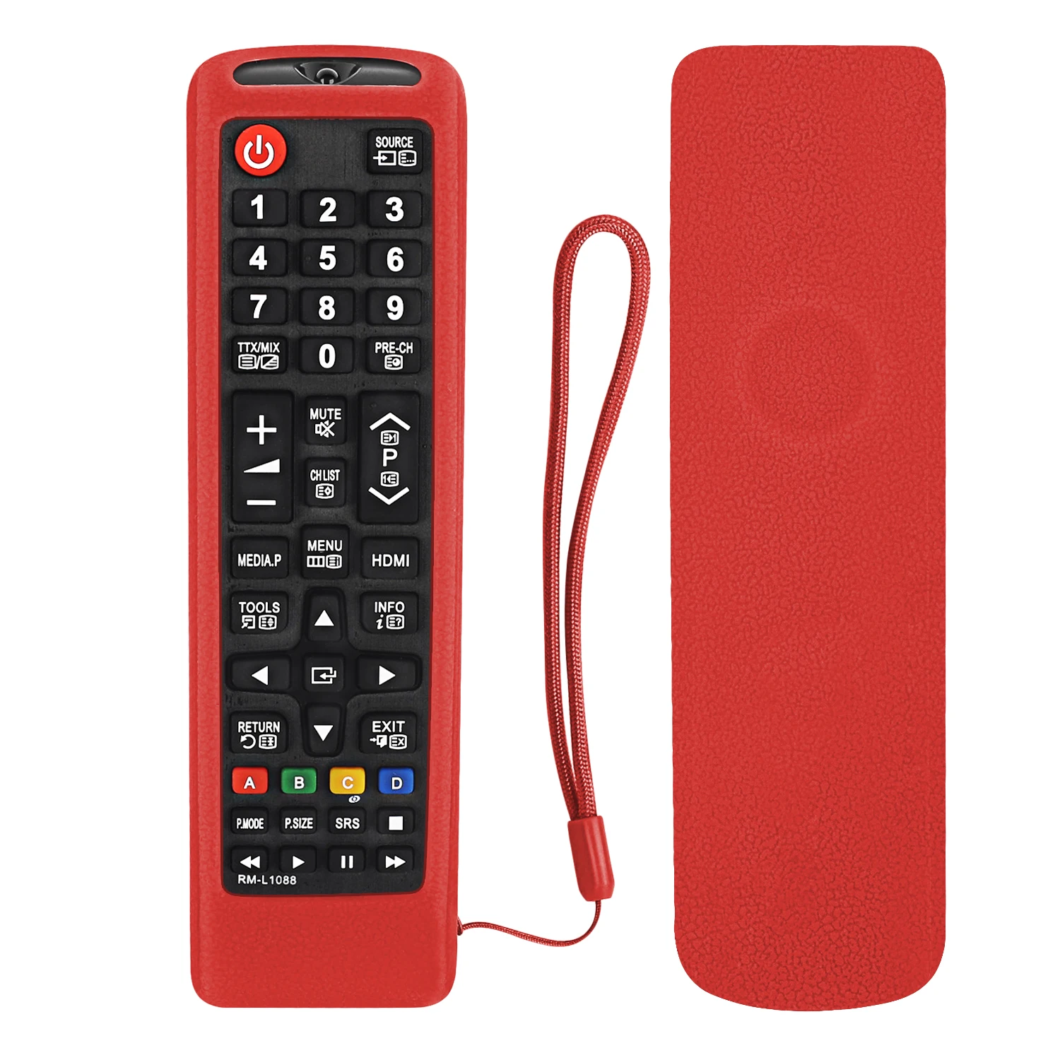 Funda protectora extraíble para Control remoto de TV, Protector de silicona resistente al polvo, suave y sólida para el hogar, Samsung AA59