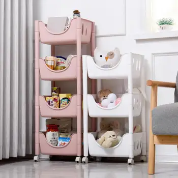 

Fruits And Vegetables Receive A Basket Of Vegetables Kitchen Shelf Multilayer Caikuang Sitting Room Floor Landing Receive Rack S