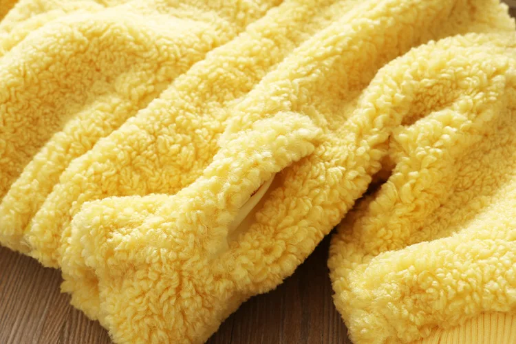 Зимняя Детская куртка из искусственной овечьей шерсти с мехом, пальто, теплая верхняя одежда с толстым мехом для девочек, детская одежда, куртка для холодной погоды, Y2200