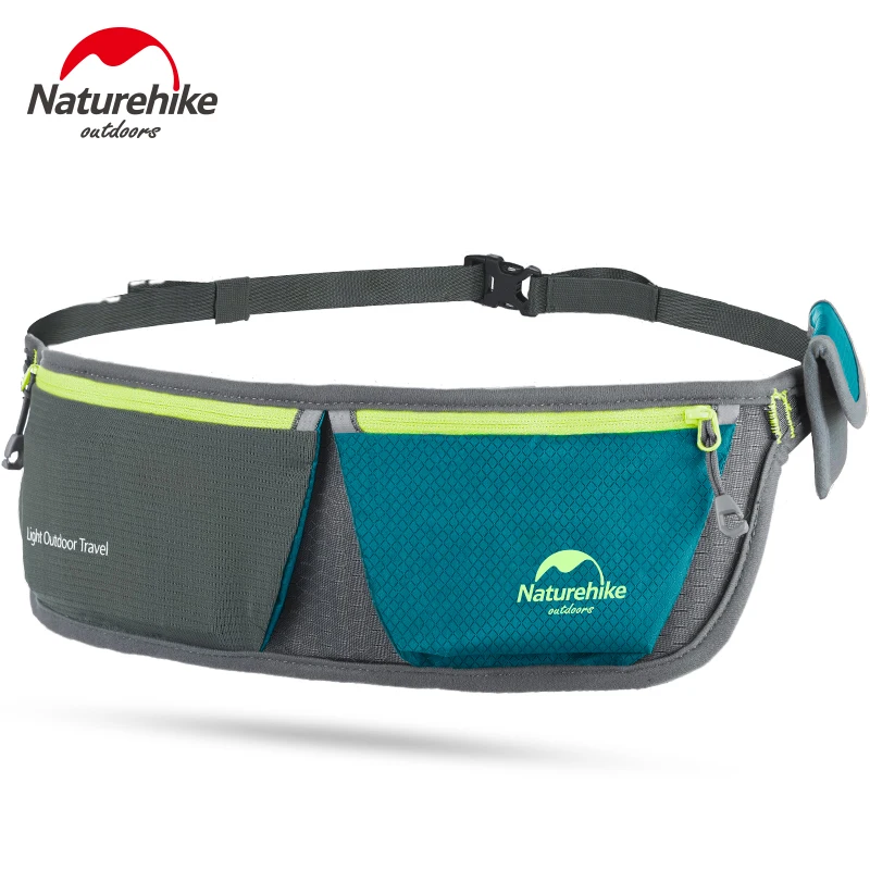 Naturheike Ultralight Double-bags Running Waist Bags Outdoor Sports Cycling Fitness Waterproof Storage Packs Bag Phone Pocket