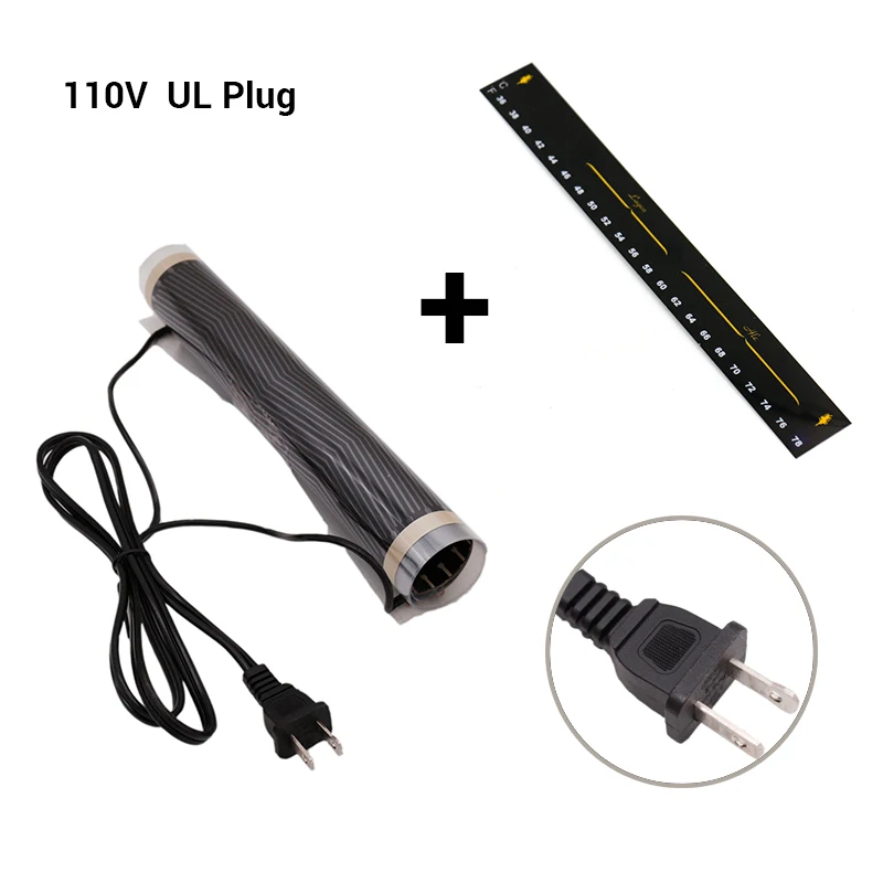 40 Watt Homebrew Electric Fermentation Wrap Heater 110v(UL) & 220V(EU) Plug For Homebrew Carboy Fermenter Bucket Beer Wine fermentation heater