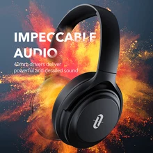 Taotronics soundliberty 85 tws fones de ouvido sobre a orelha sem fio fones de ouvido 40h tipo playtime-c carregamento rápido bluetooth 5.0 fones de ouvido