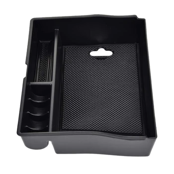 

Deal Car Center Console Armrest Secondary Storage Box Glove Organizer Tray for Toyota Sienna 2011-2018