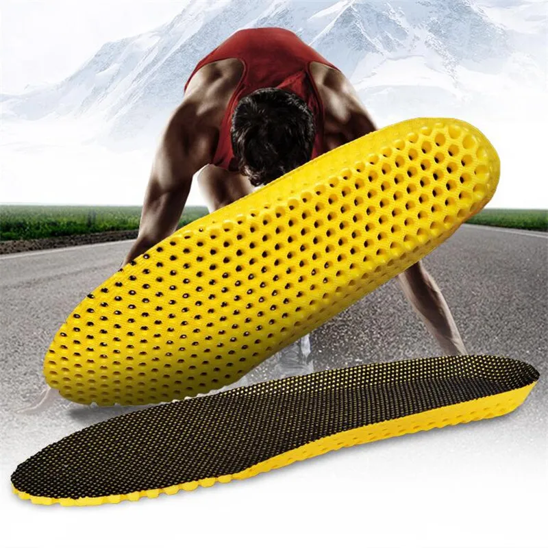 

Man Women Unisex Sports Running honeycomb Shoes Pad For Feet Insoles Shoes Sole Memory Foam Stretch Breathable Deodorant Insoles