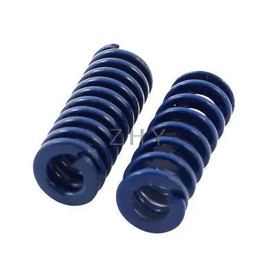 

2PCS Light Load Blue Compression Spring 8mmx20mm for Plastic Injection Mold Die