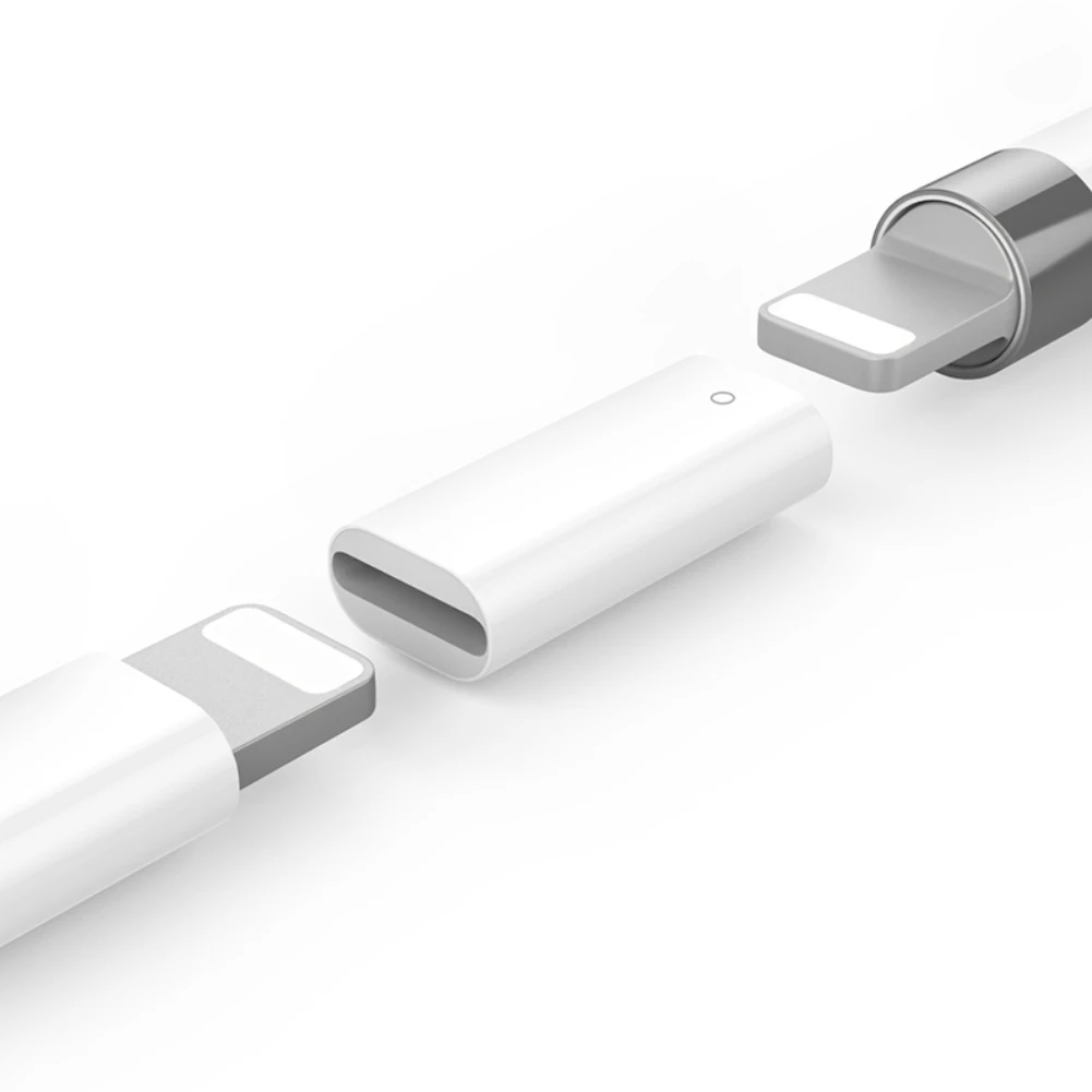 Разъем зарядного адаптера для Apple Pencil женский для домашнего офиса легкое зарядное устройство аксессуары для iPad планшета стилус