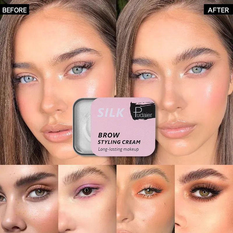 

Natural Wild Brows Wax Long Lasting Waterproof Soap Brows Eyebrow Cream Tattoo Dye Tint Pen Eyebrow Enhancer Makeup Gel KitTSLM1