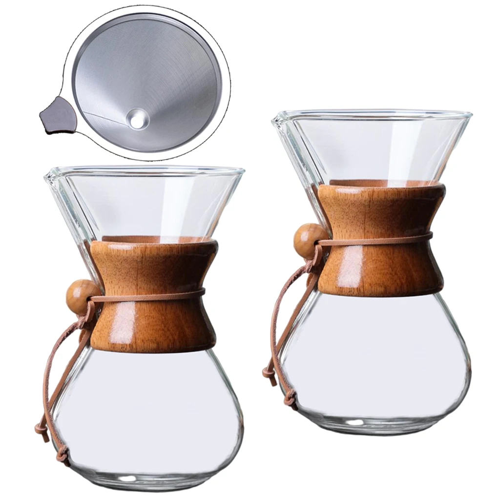 Heat Resistant Pour Over Coffee Maker 