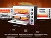 3KW Pizza Oven Electric Pizza Cake Maker Double Layer Commercial Kitchen Baking Oven Machine Bread Toaster 4
