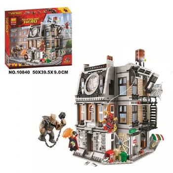 

New 76108 Lepining Marvel Avengers Sanctum Sanctorum Showdown Building Block Bricks Kits Brick Toy Gifts 10840