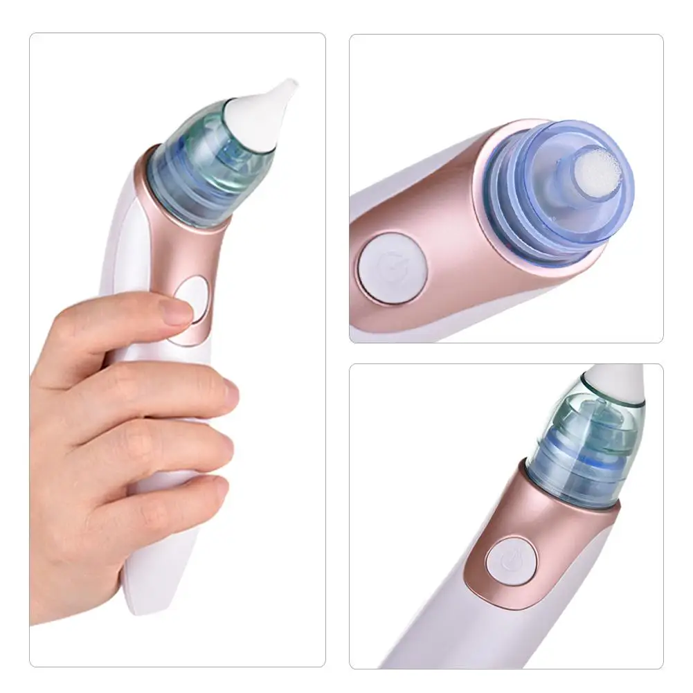 

2019 Baby Electric Nasal Aspirator Nose Cleaner USB Newborn Nasal Congestion Nasal Suction Device