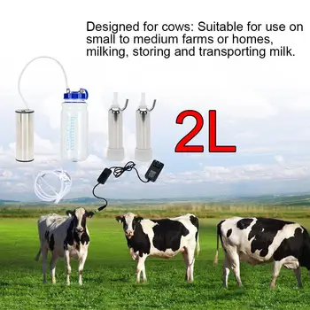 

Electric Portable Cow Breast Pump Milking Machine Food Grade Silicone Cattle Milking Tray