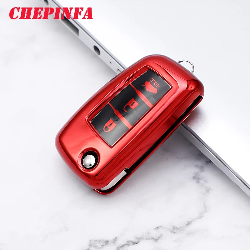 

TPU Car Key Case Full Cover Protect Shell For Nissan Qashqai X-trail Murano Maxima Altima Geniss Juke Micra Livina Tiida