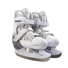 1 Pair Children Ice Blade Skates Shoes 4 Sizes Adjustable Ice Blade Warm Thermal Ice Hockey Skating For Girls Boys Adult Women