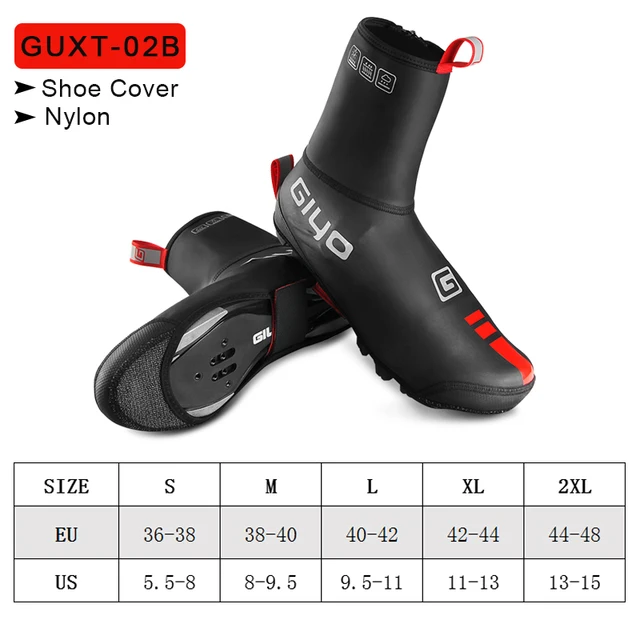 winter cycling shoe covers