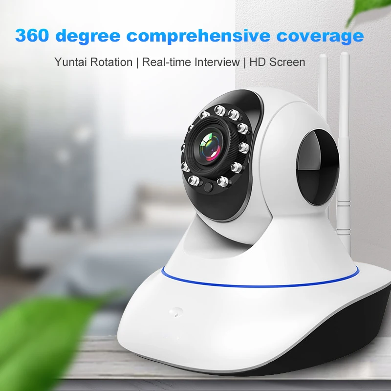 

720P 1080P 3MP IP Camera 360 Wireless Wifi Home Security Surveillance Camera Night Vision CCTV Monitor H.264 CMOS Drop Shipping