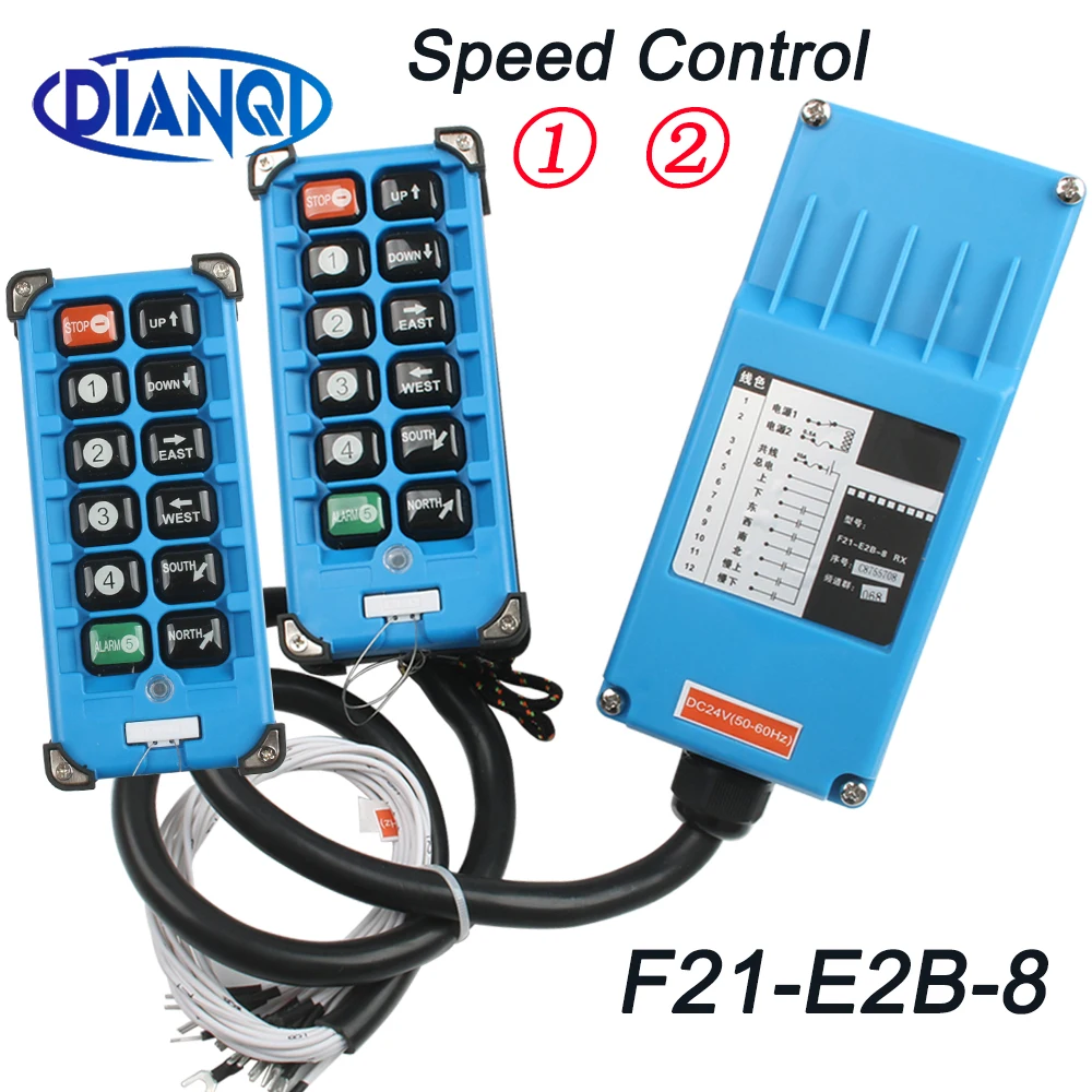 Industrial Remote Controller Switches 8 Channels Keys Direction Button