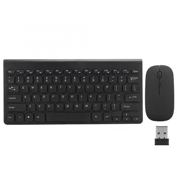 

96 Keys 2.4G Wireless Mouse Keyboard Combo Ergonomic Lightweight Keyboard Notebook Laptop Accessories