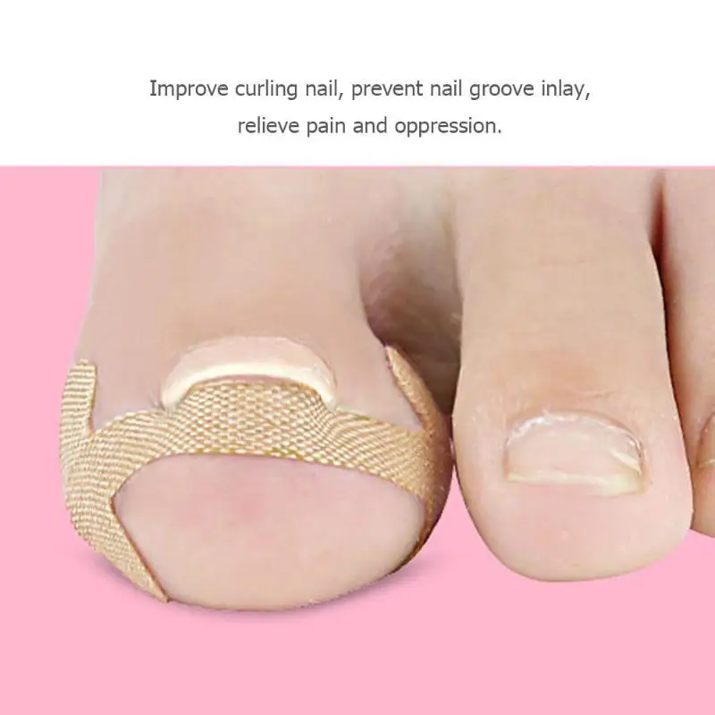 4pcs/Set Ingrown Toenail Corrector Stickers Paronychia Treatment Recover Patch Fixer Pedicure Tools Fingernail Toe Nail Care