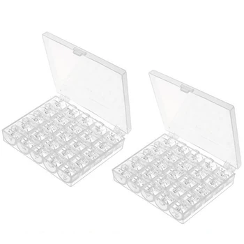

100 Pieces Transparent Sewing Spool for Brother Singer Babylock Kenmore Janome