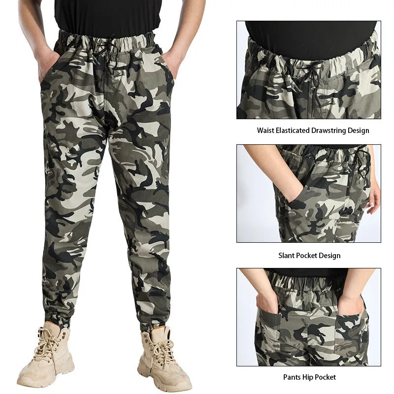 Camouflage Clothing Men Training More Colors Work Wear Adult Clothes Pant (7)