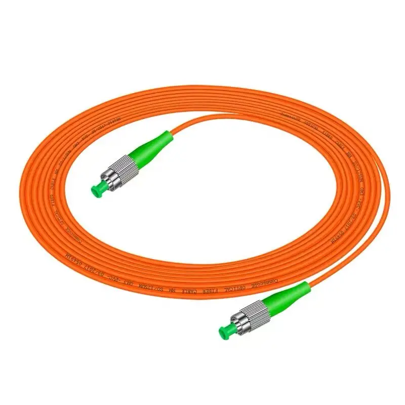 

FC/APC-FC/APC fiber optic patch cord Simplex Multimode optical fiber jumper