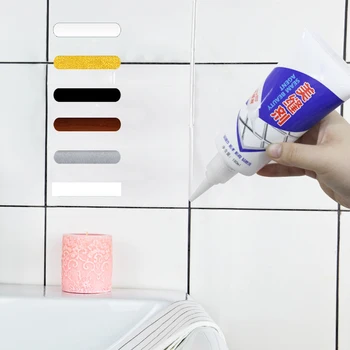 

180ML Wall Repairing Ointment Crack Repair Cream Lightweight for Ceramic Tile Home Muurherstellende zalf 6 colors H99F