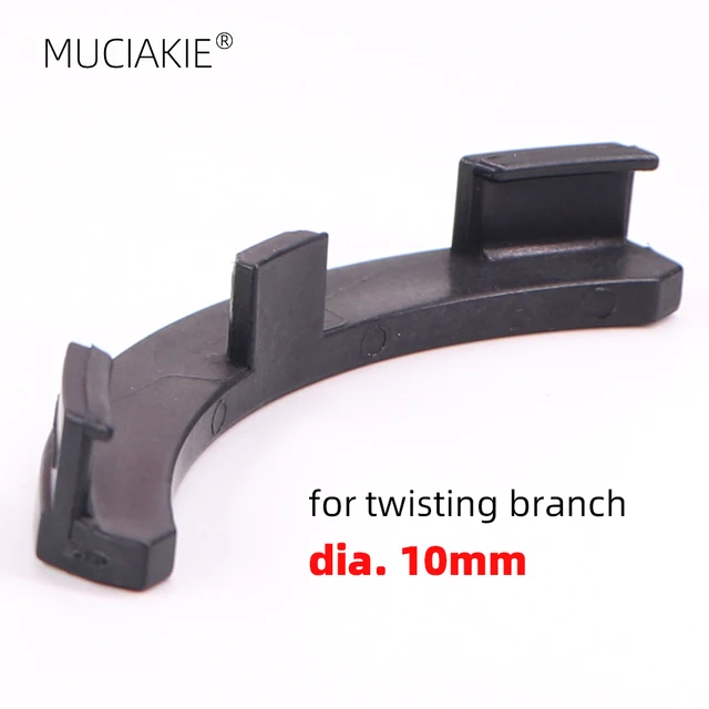 Muciakie Íves Alakító A Dia -Hoz. Kevesebb 10 Mm -Es Növényi Ág Műanyag Pp Twist Tree Twig Retain Clip Garden Alakú Zárkötésklipek - Image 2
