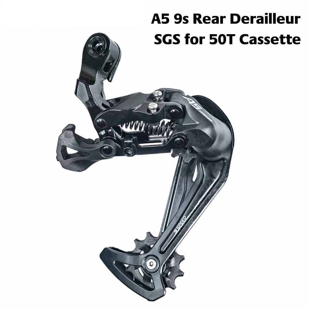 A5 9 speed,27s Rear Derailleur compatible 50T Cassette, Compatible with