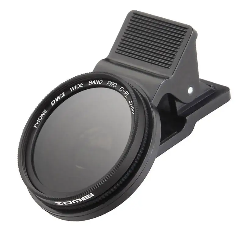 37mm Professional Cell Phone Camera CPL Lens Filter with Clip for iPhone Samsung Galaxy HUAWEI ONEPLUS UniversalHW 37mm Professional Cell Phone Camera CPL Lens Filter with Clip for iPhone Samsung Galaxy HUAWEI ONEPLUS UniversalHW