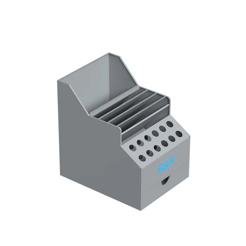 Многофункциональный ящик для хранения из ПВХ с выдвижным ящиком можно положить винтовые детали, чип материнской платы, отвертка, пинцет, плоскогубцы и т. д