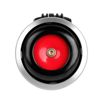 

Electric Bike Horn USB Rechargeable Bicycle Bell 1300 MAh with Alarm Loud Sound for Bike Safety Anti-Theft Alarm