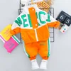 New Autumn Kid Boy Girl ClothingNew Autumn Kid Boy Girl Clothing Casual Tracksuit Long Sleeve Letter Zipper Sets Infant Clothes ► Photo 2/6