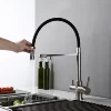 Reverse Osmosis Tri Flow 3-in-1 Faucet 3 Way Water Filter Kitchen Tap In Stainless Steel ► Photo 3/6