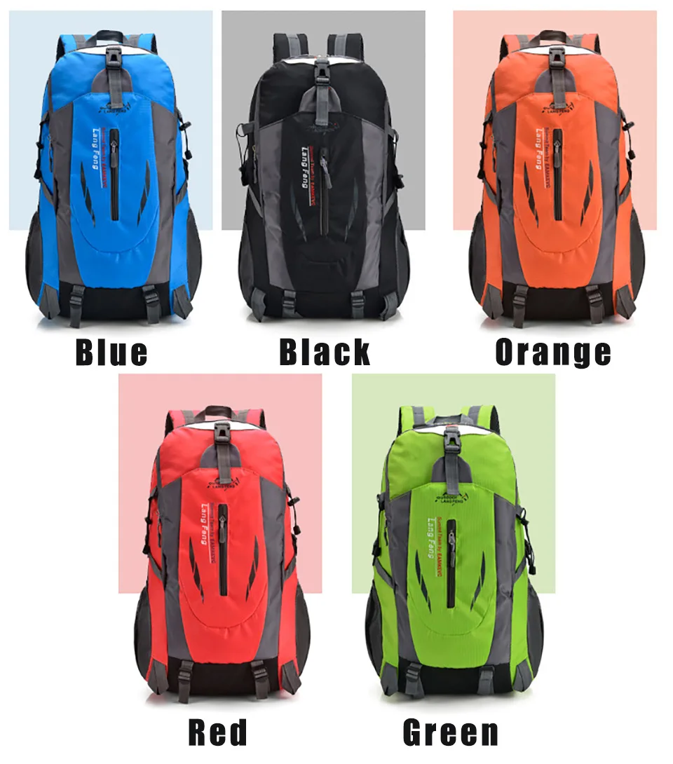 FX 40L мужская женская сумка для скалолазания, сумки для рыбалки, походный рюкзак для путешествий, походный рюкзак для кемпинга, тактические Спортивные Сумки