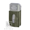 KRYDEX RG MS2000 Tactical Strobe Light Protective Pouch For Mounting Helmets Distress Marker Carrier Hook & Loop Protective Case 5