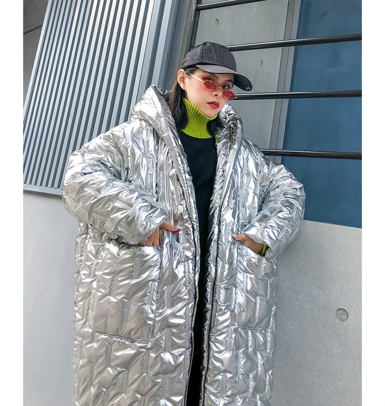 Max LuLu модные корейские панковские женские утолщенные уличные женские зимние куртки с капюшоном зимние стеганые пальто большие длинные парки