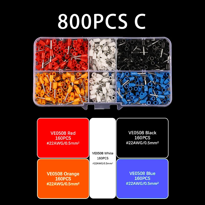 800PCS Boxed C