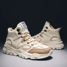 VastWave/джинсовые ботильоны; Мужская парусиновая зимняя рабочая обувь; теплые зимние мужские ботинки; мужские зимние ботинки в стиле милитари; Botas