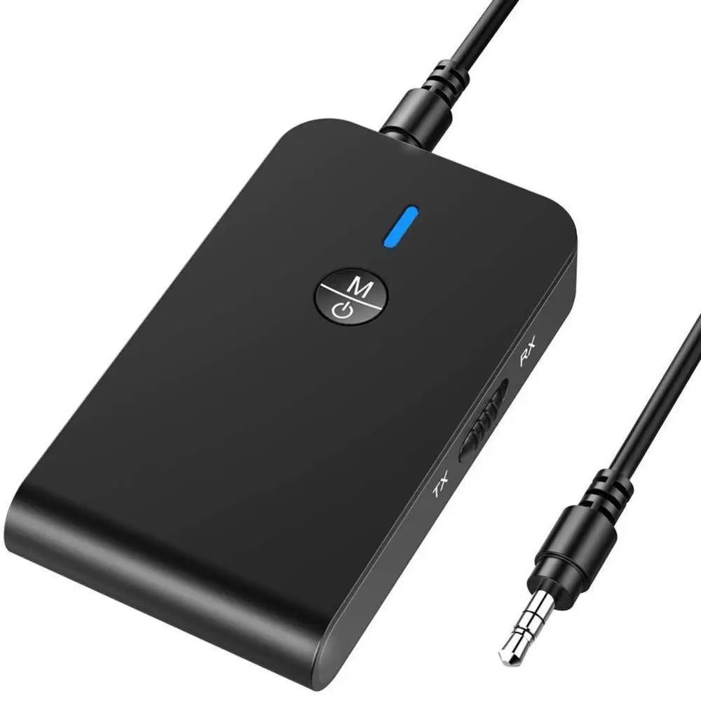 AptX Bluetooth передатчик с низкой задержкой и приемником 2 в 1 аудио беспроводной
