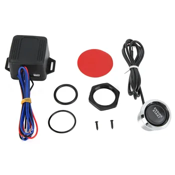 

Brand New Durable 12V High Sensitivity Car Engine Start Stop Push Button Ignition Starter Kits Auto Modification Accessories