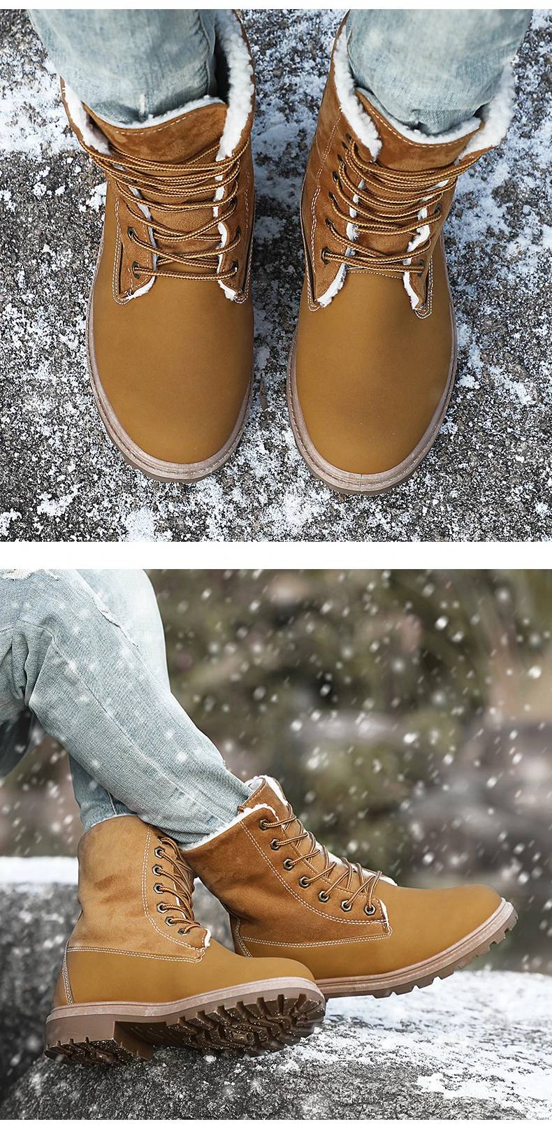 Женские ботинки; зимние ботинки; женская теплая плюшевая Обувь На Шнуровке; женские ботинки; повседневная обувь для отдыха; Botines Mujer Zapatos