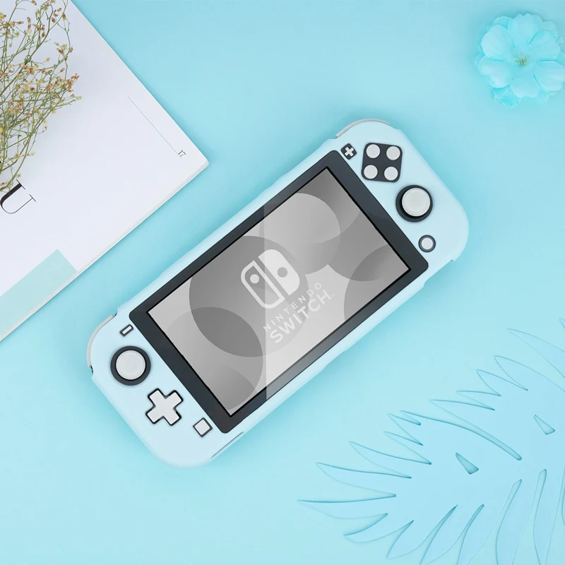 Чехол для Nintendo Switch Lite Розовый Жесткий ПК чехол накладка игр NS Mini аксессуары