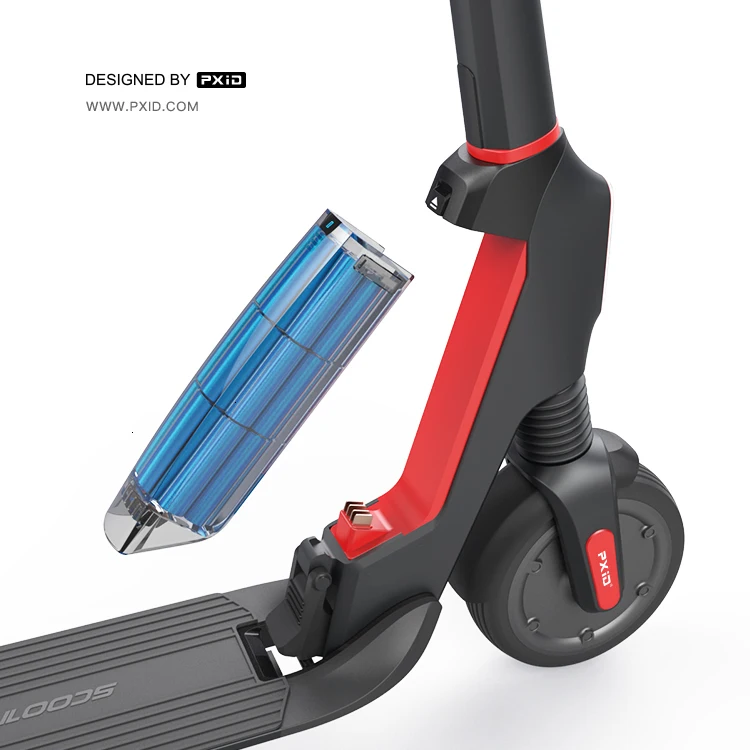 Top High U1-112 Performance Foldable Electric Scooter with 28 Mile Range and 18.6 mph Top Speed kick scooter designed 4